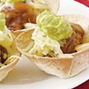 Food Recipes Idea -  Mexican Meatball Cup