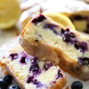 Food Recipes Idea - Lemon Blueberry Pound Cake