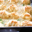 Food Recipes Idea - Chicken and Dumpling Casserole