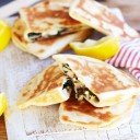 Food Recipes Idea - Mini spinach, feta and mushroom gozleme