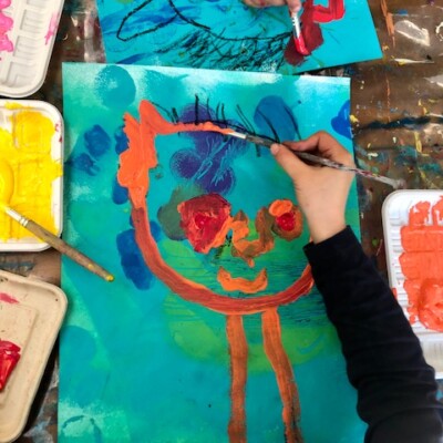 Art - Painting with warm & cool colours