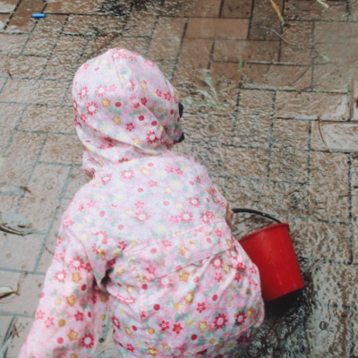 Having fun even on a rainy day