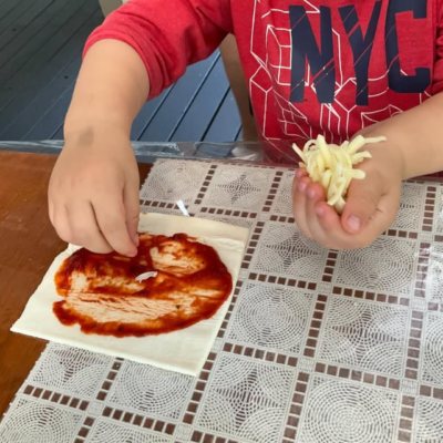 Cooking - Making Pizza Rolls