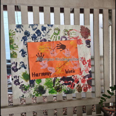 Harmony Week Art by Pre-Kindy children